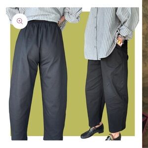 Red Sky Barrel Pants - Black Stretch